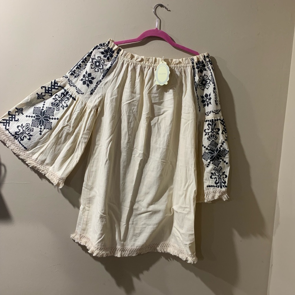 Women’s off the shoulder dress